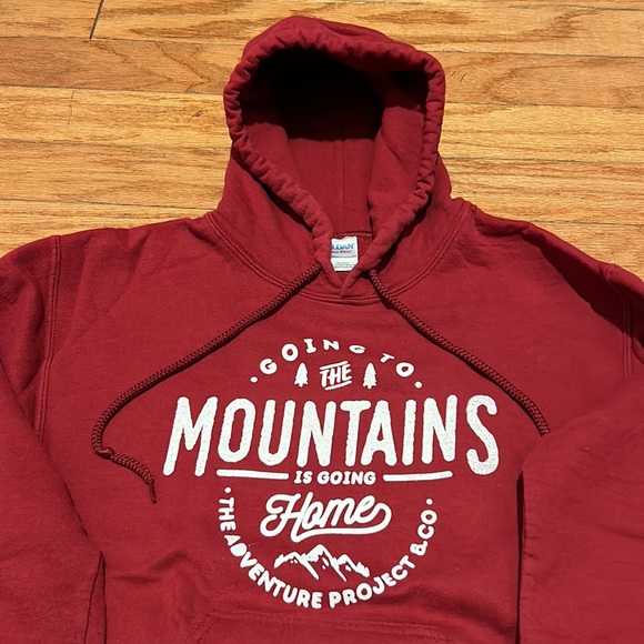 Red hoodie adult small - Picture 3 of 5